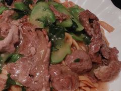湿炒牛河-幸运牛汕头小黄牛牛肉火锅(梅林店)