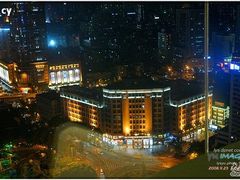 窗外夜景-华厦大酒店·桃源西餐厅·自助餐