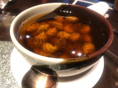 古越陈酿煮花螺-杭州西子湖四季酒店·金沙厅