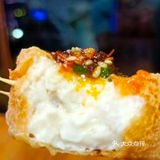 今天吃爆浆豆腐