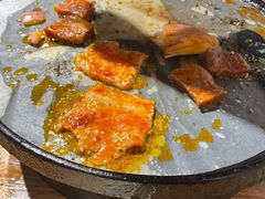 招牌湘村黑猪五花肉-么肆烤肉(汉街形象店)