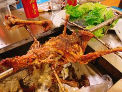 吃剩的烤鸭-巴山·烤全羊(高新总店)