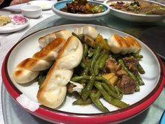 排骨豆角粘卷子-7号院家宴.烧鸽子(门头沟店)