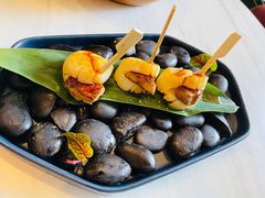 臻品鹅肝带子配盐之花-Petit Oyster叫嚎(平安金融中心店)