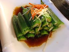 海鲜扒秋葵-69艺术餐厅(宋庄店)