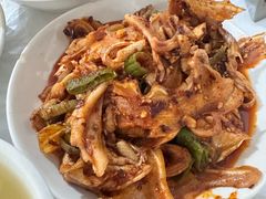 凉拌无骨鸭爪-元通黄豆花