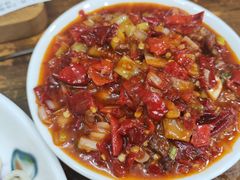 -歹歹的加个面过油肉拌面