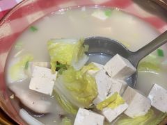 浓鸡汤煮榆林豆腐-西贝(无锡万象城店)