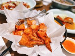 鲜虾胶酿脆皮鸡翅-港丽餐厅(杭大店)