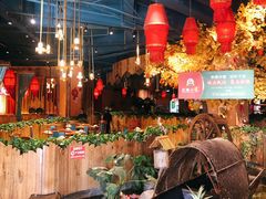 大堂-老滇山寨•云南特色菜•地方菜•民族风情歌舞表演(金碧店)