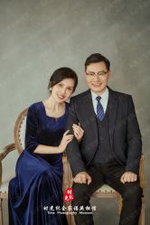 -时光纪亲子全家福照相馆(静安店母女写真父母纪念照)