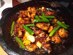酱爆石锅蛙-绿茶餐厅(蓝色港湾店)