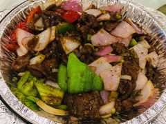 铁板黑椒牛柳-郭林家常菜(洋桥店)