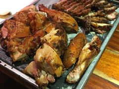 绿茶烤鸡合拼-绿茶餐厅(华联万柳店)