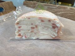 水蜜桃千层蛋糕-奈雪的茶(中储能店)