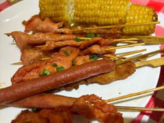 -龚海宝· 烧烤· 羊肉原切挂糊更好吃(庄市店)