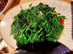 炝炒地瓜叶-山石榴·贵州菜(丰盛里店)