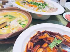 葱烧伙食海参-太守宴·蘭院(天塔店)