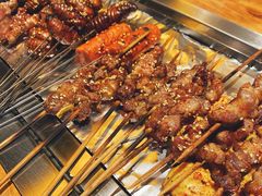 户外羊肉串串-那些年记忆烧烤
