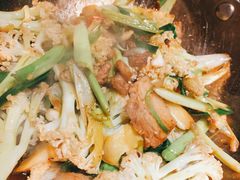 干锅菜花-绿茶餐厅(西单老佛爷店)