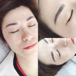 -西施无菌半永久纹绣眉眼影唇轻增发纹发际线