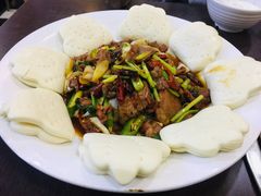 荷叶饼包牛肉-西域美食(西直门南小街店)
