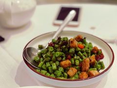 榄菜鹅肝干煸四季豆-北京厨房(SKP店)