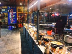 自助取餐区-老字号农家宴