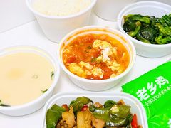 农家小炒肉蒸蛋餐-老乡鸡(南京首创立方店)
