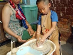 -不贰手作陶艺diy·烧玻璃·银饰团建(人民大学店)