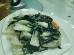 清炒小白菜-清华大学-甲所餐厅