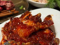 -草家酱蟹炭火烤肉店(珲春南路一店)
