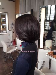 姚轶峰短发修剪后面效果-東田造型