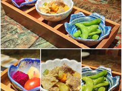 餐前小菜-炙柒Sekinana·精致料理 烧鸟·铁板烧(海上世界店)