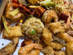 鱼腩香辣虾-东北农家院·铁锅炖(莘庄店)