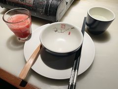 餐具摆设-绿茶餐厅(成都太古里店)