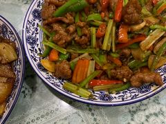 小炒黄牛肉-北大地皖峰饭馆