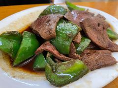 青椒炒猪肝-台湾风味小吃(长乐店)