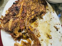 -北京龙庆四季香农家饭庄·灶台鱼·碳烤虹鳟鱼(龙庆峡店)