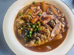 萝卜烧鱼头-张鸟园农家乐(张鸟园店)