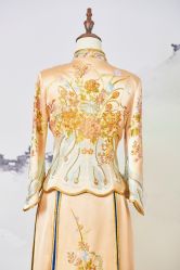 -懿沉香中式嫁衣礼服秀禾服龙凤褂马来褂旗袍总店