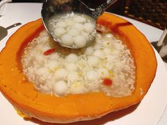 南瓜酒酿小圆子-玫瑰厅上海菜(兴国路店)