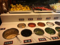 自助调料区-炙爱鮮貨火锅(中东砂之船店)