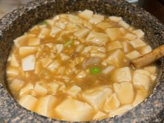 石锅鸡汤豆腐-绿茶餐厅(西单老佛爷店)