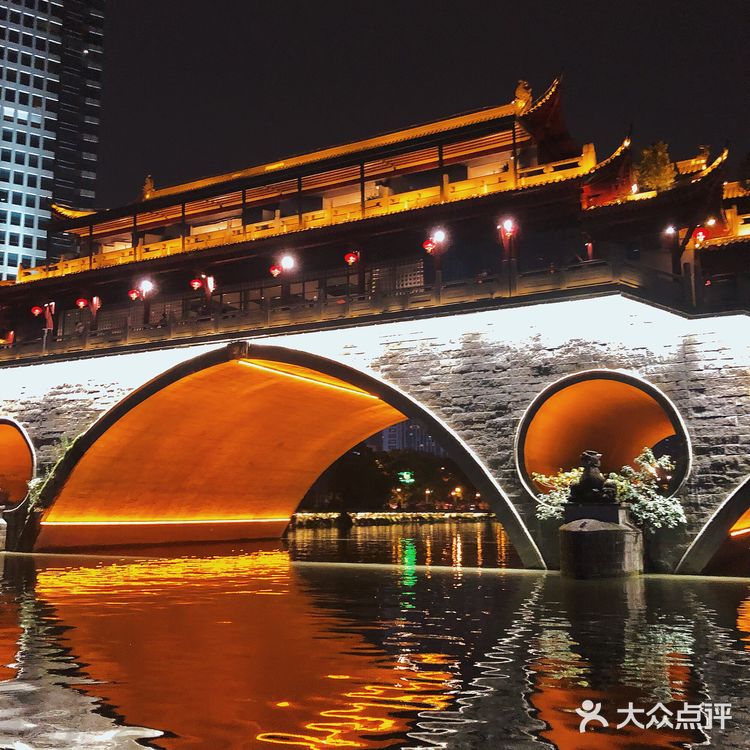 成都锦江夜游🚤穿过九眼桥 领略蓉城之美 