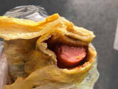 -正宗杂粮煎饼香软鸡蛋饼