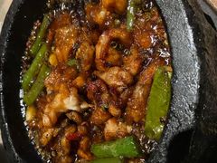 石锅杭椒牛蛙-桂满陇-西湖船宴(西单大悦城店)