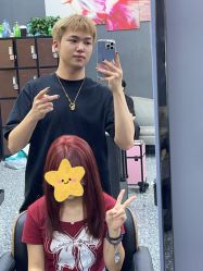 -藤野造型专业烫染接发