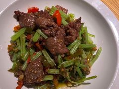 小炒牛肉-绿茶餐厅(西单老佛爷店)