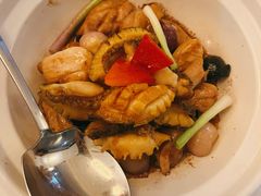 黑蒜鲍鱼焖鸡-火璽·園